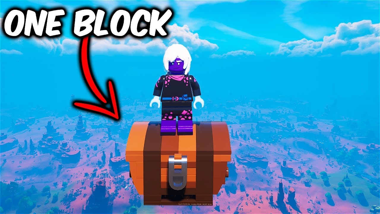 LEGO FORTNITE, But It's Only 1 Block..