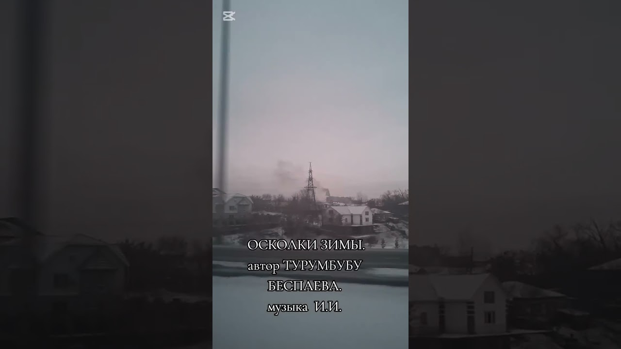 ОСКОЛКИ ЗИМЫ. автор стихов ТУРУМБУБУ БЕСПАЕВА. СГЕНЕРИРОВАНО И.И. 