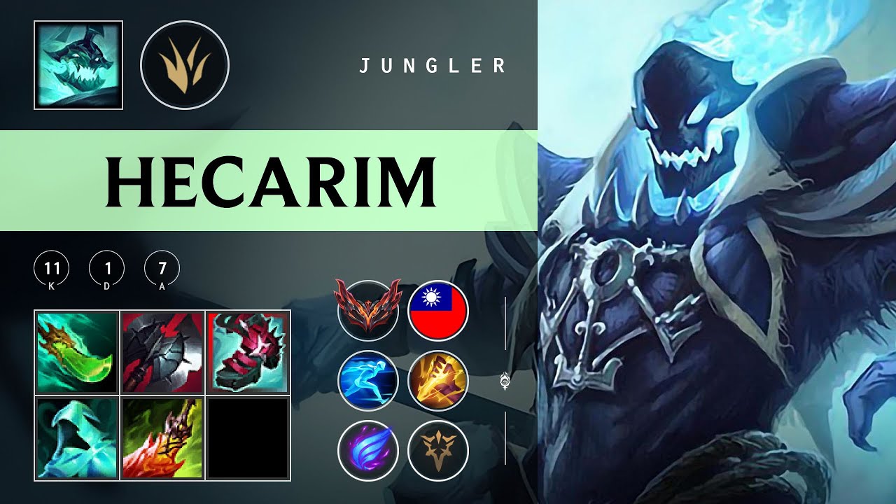 Hecarim Jungle vs Vi - TW Grandmaster Patch 25.24