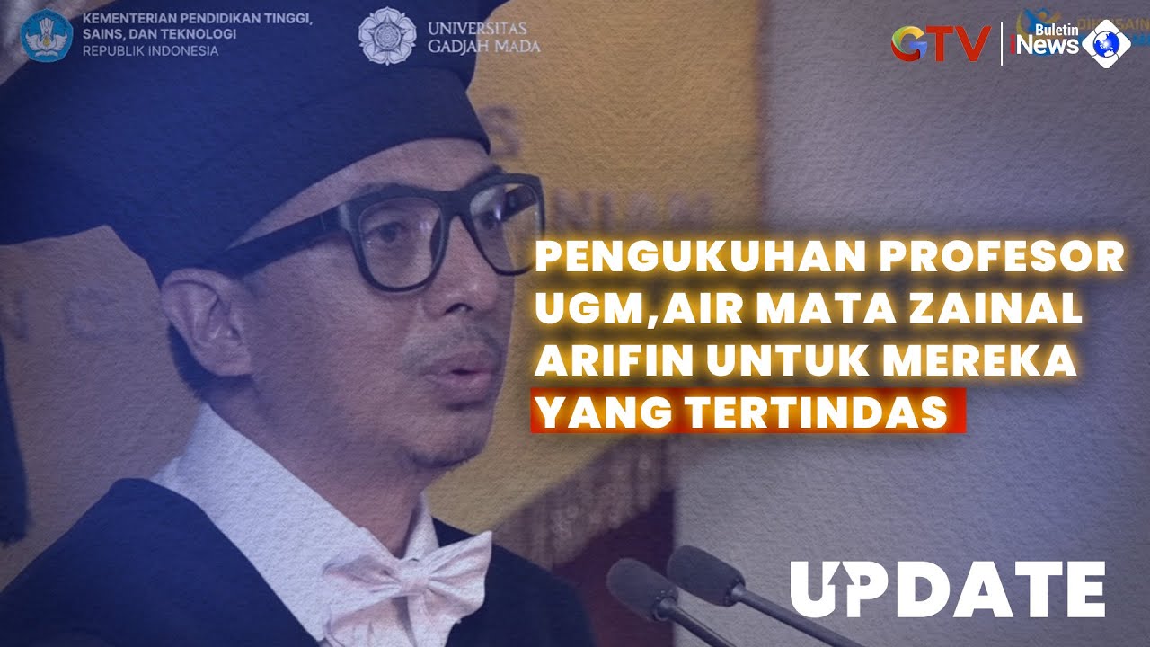 Air Mata Profesor UGM Pecah, Zainal Arifin Suarakan Nasib Mereka yang Tertindas