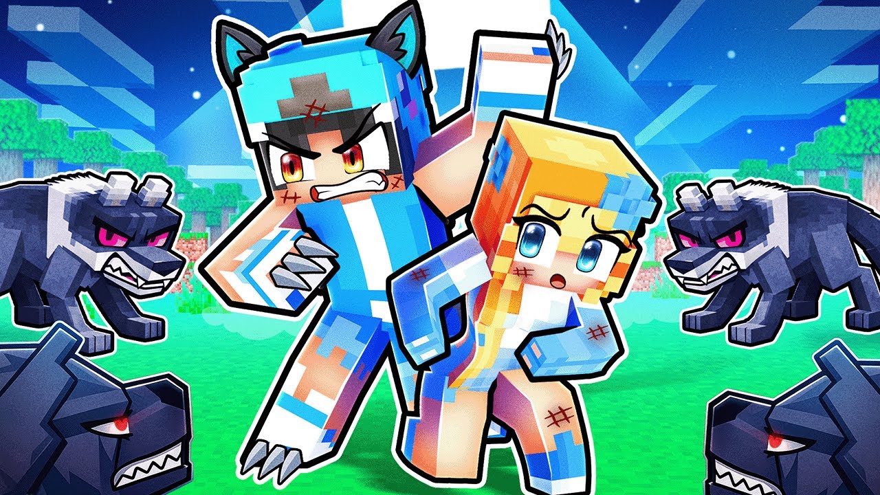 Omz is REBORN as the DIREWORLF in Minecraft!