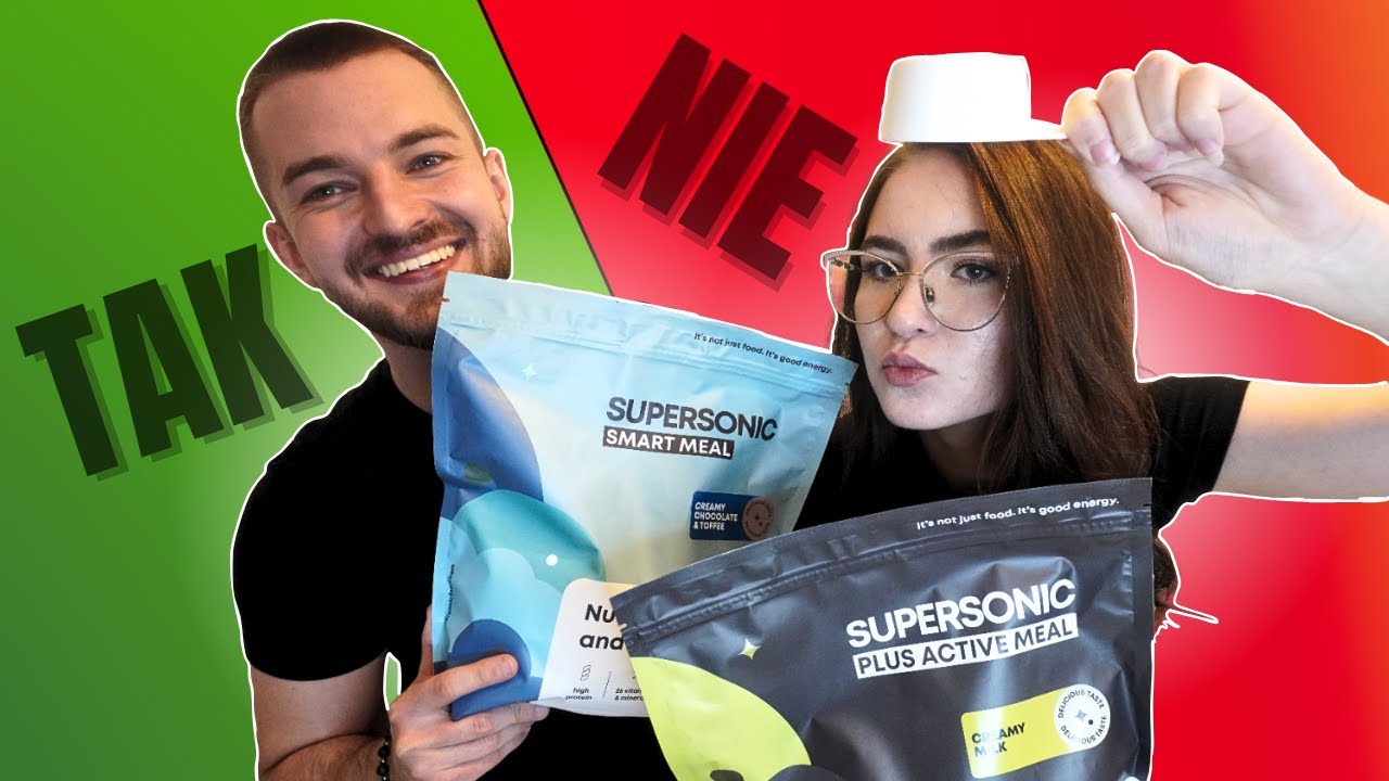 TESTUJEMY JEDZENIE Z PROSZKU - SUPERSONIC CZY WARTO?