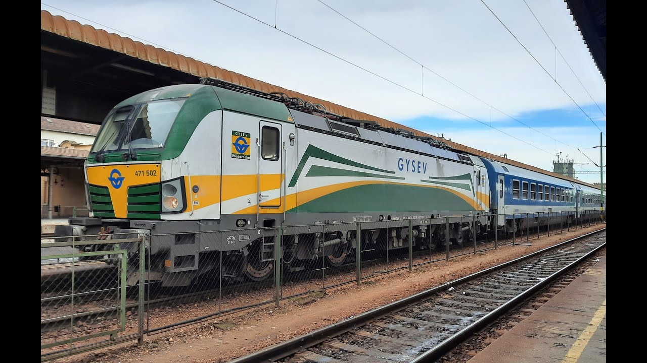 Vonatok Szombathelyen / Trains in Szombathely (2020.12.29.)
