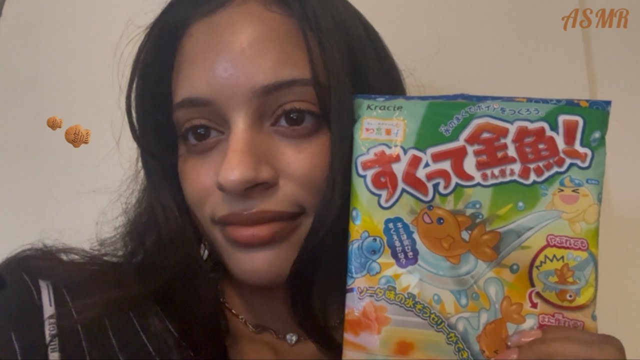 ASMR 𖦹 Make a Japanese candy kit with me 🫶🏽