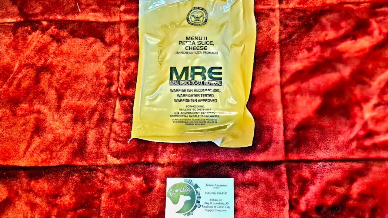 🇺🇸 2024 USMRE PIZZA SLICE, CHEESE Menu 11