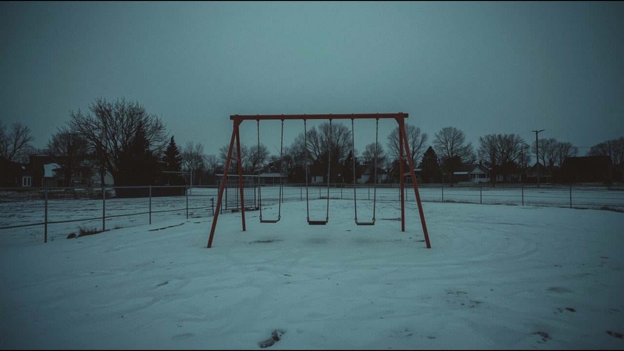 no one came back. the swings kept waiting.