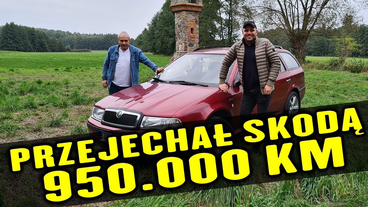 Przejechał Skodą Octavią 950 tysięcy kilometrów!