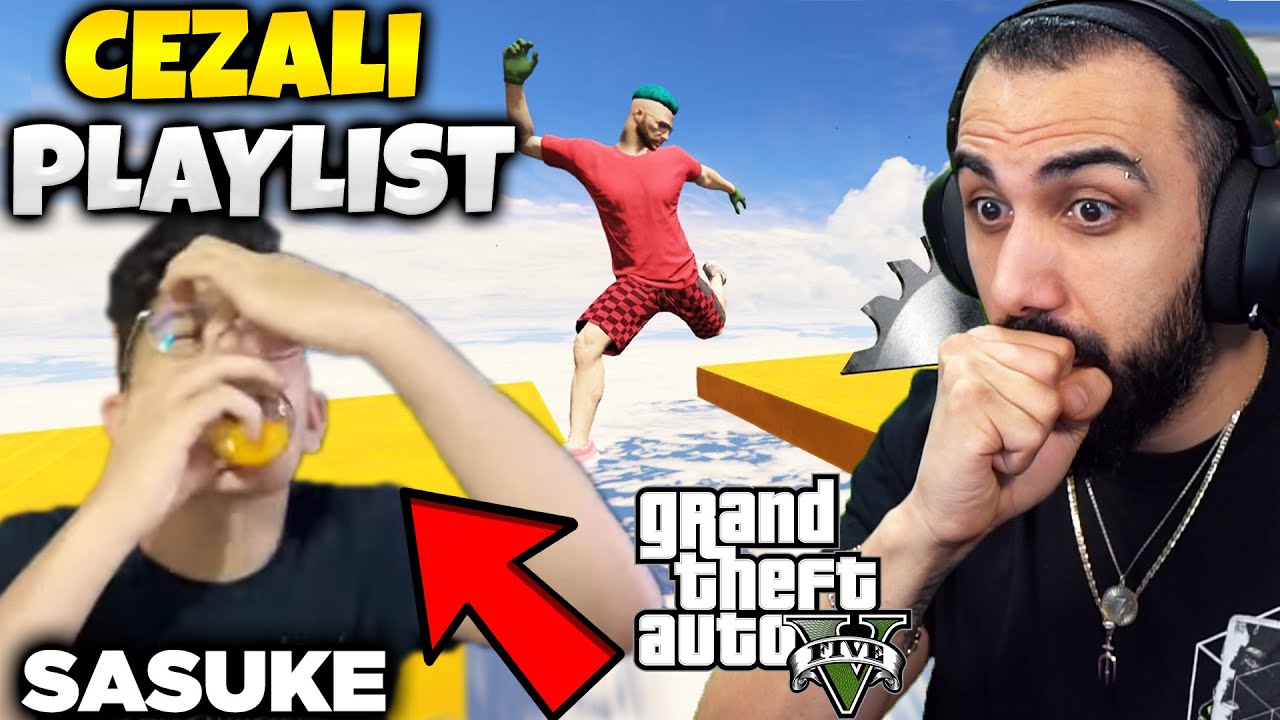 ÇİĞ YUMURTA YEME CEZALI PLAYLIST | EKİPLE GTA 5 PARKUR, FACE TO FACE | Barış Can