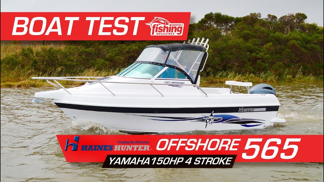 Протестировано | Haines Hunter 565 Offshore с Yamaha F150