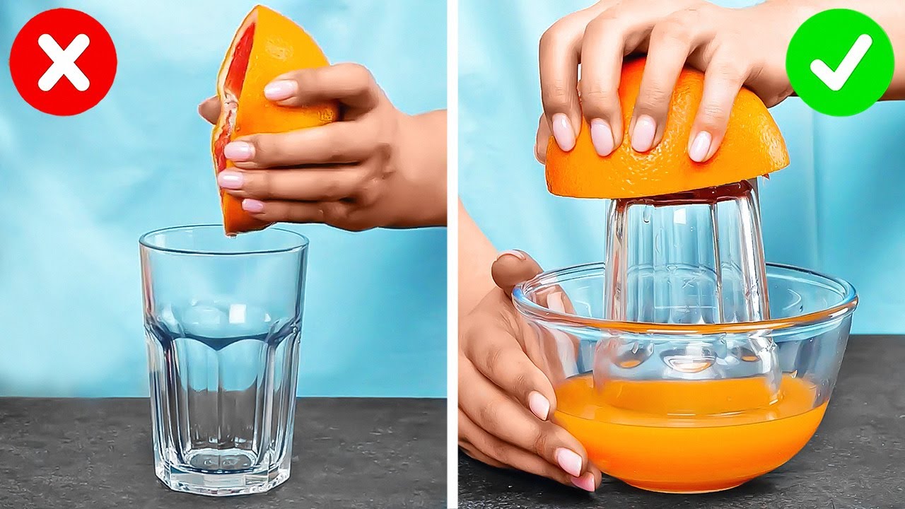 CLEVERE FOOD-HACKS, die du sofort ausprobieren musst