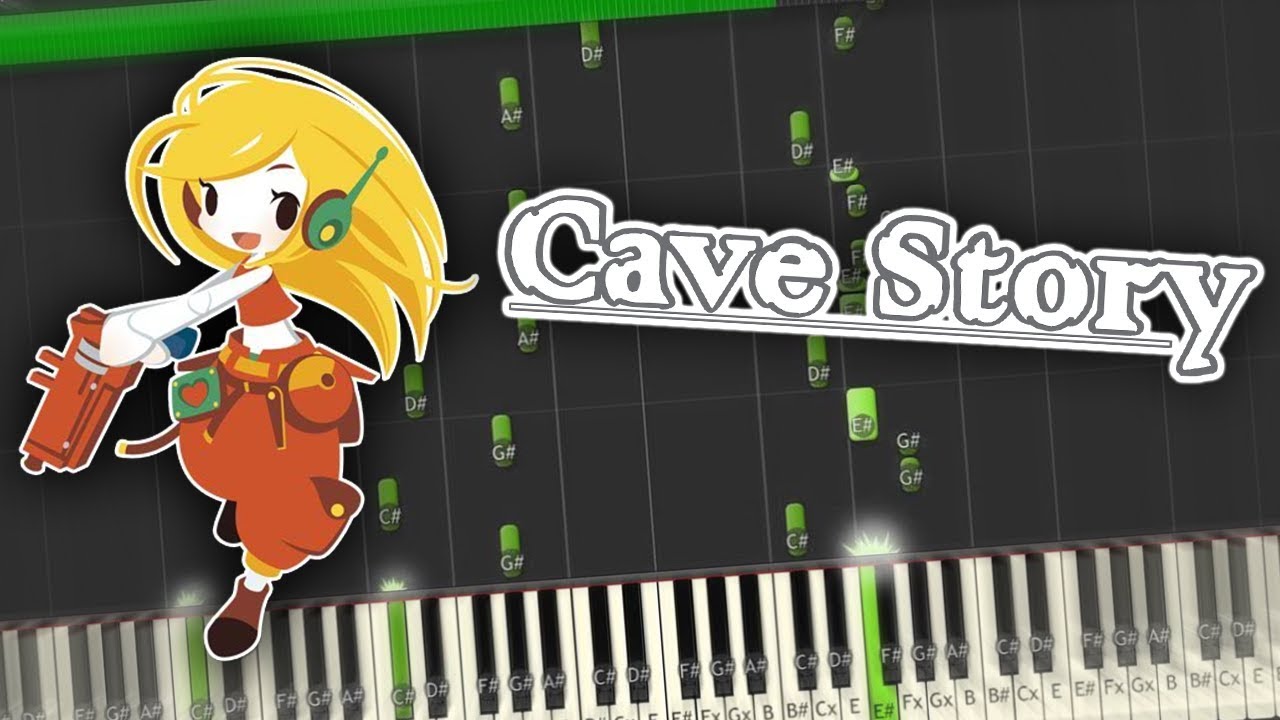 Cave Story - Plantation Main Theme Piano Tutorial Synthesia