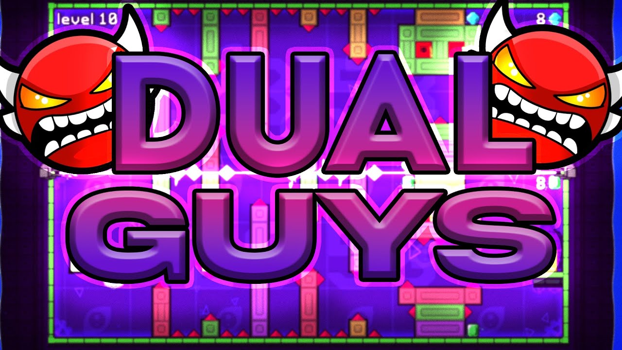 Dual Guys 100% [3 COINS] (Insane Platformer Demon) by Kravli [GD 2.2]