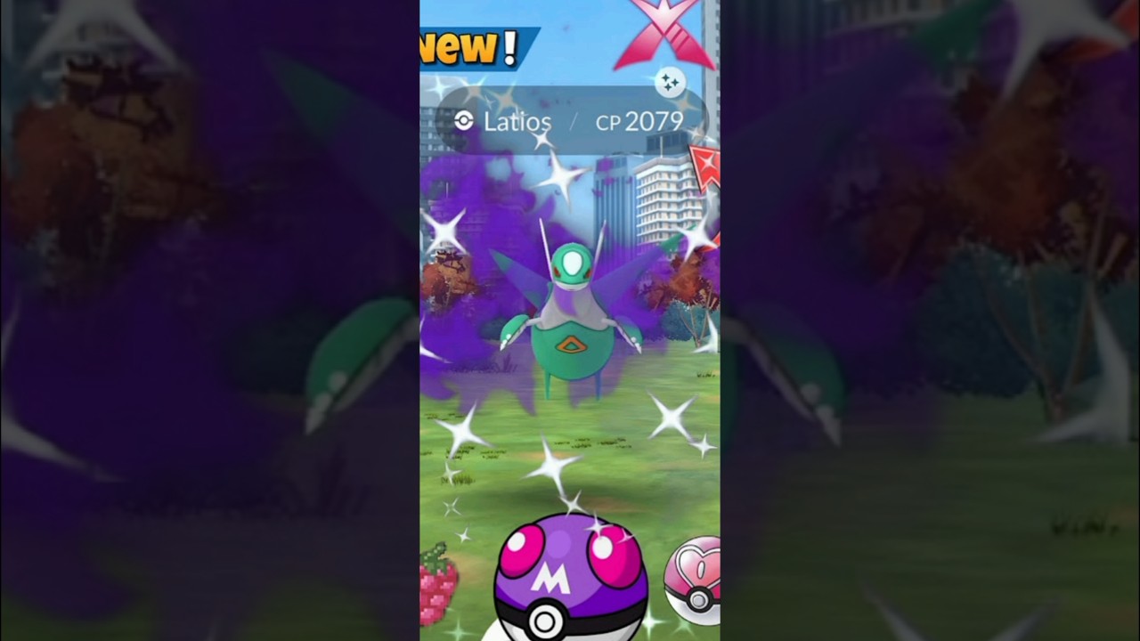 one subscribe II shiny ✨ latios raid battle on catch in Pokemon go ll #pokemongo II #shinyhunting