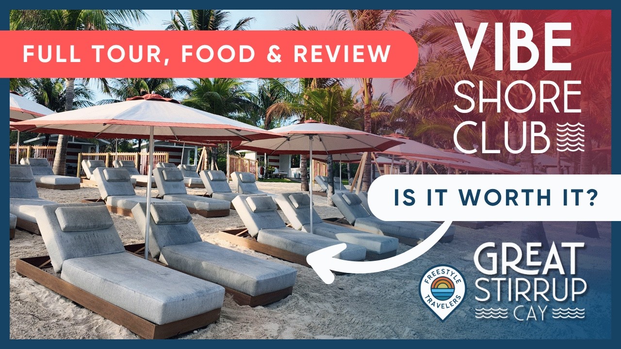 Экскурсия по клубу Vibe Shore Club на острове Грейт-Стиррап-Кей | Полный обзор, еда, удобства, бе...