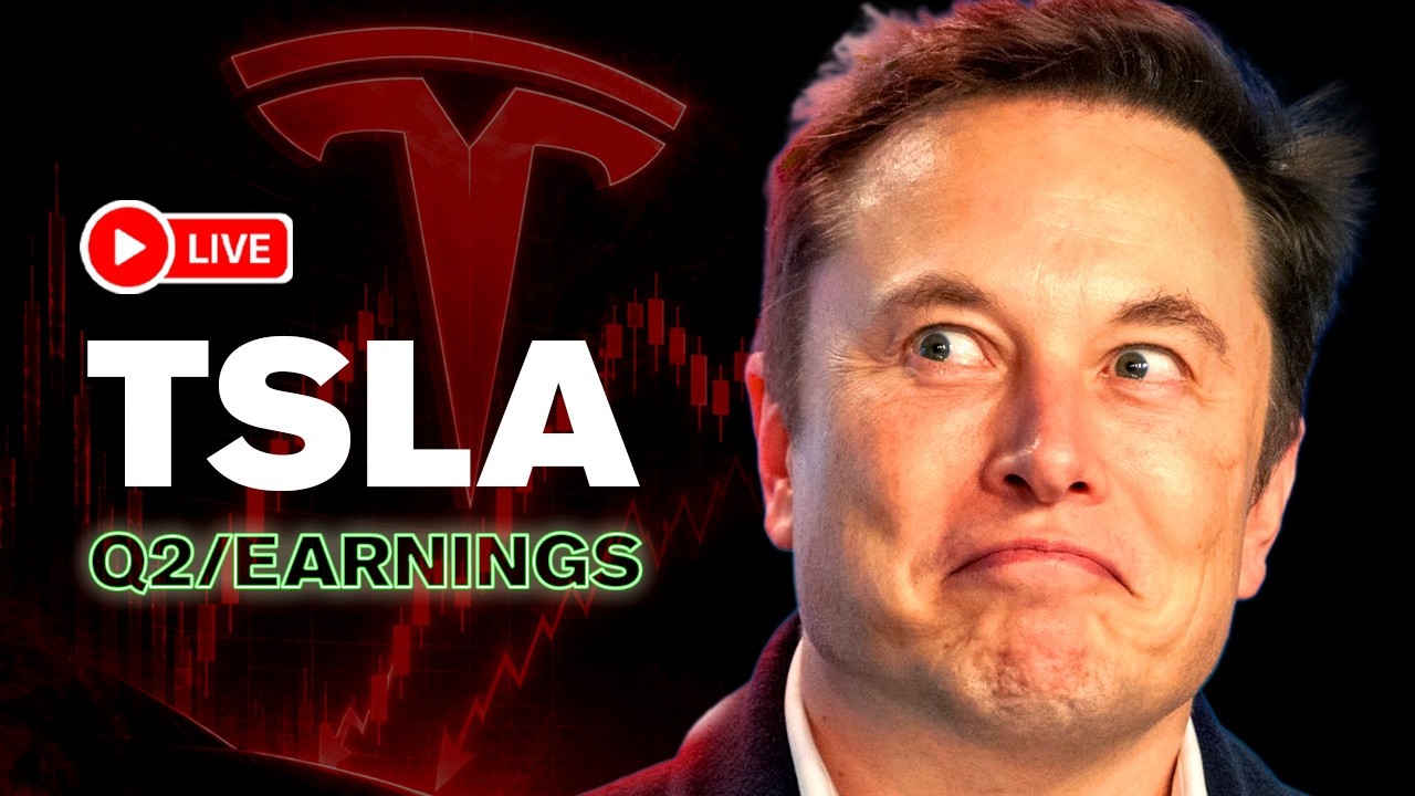 [LIVE] TESLA Q2 EARNINGS &ndash; Technicals & Elon Conference Call