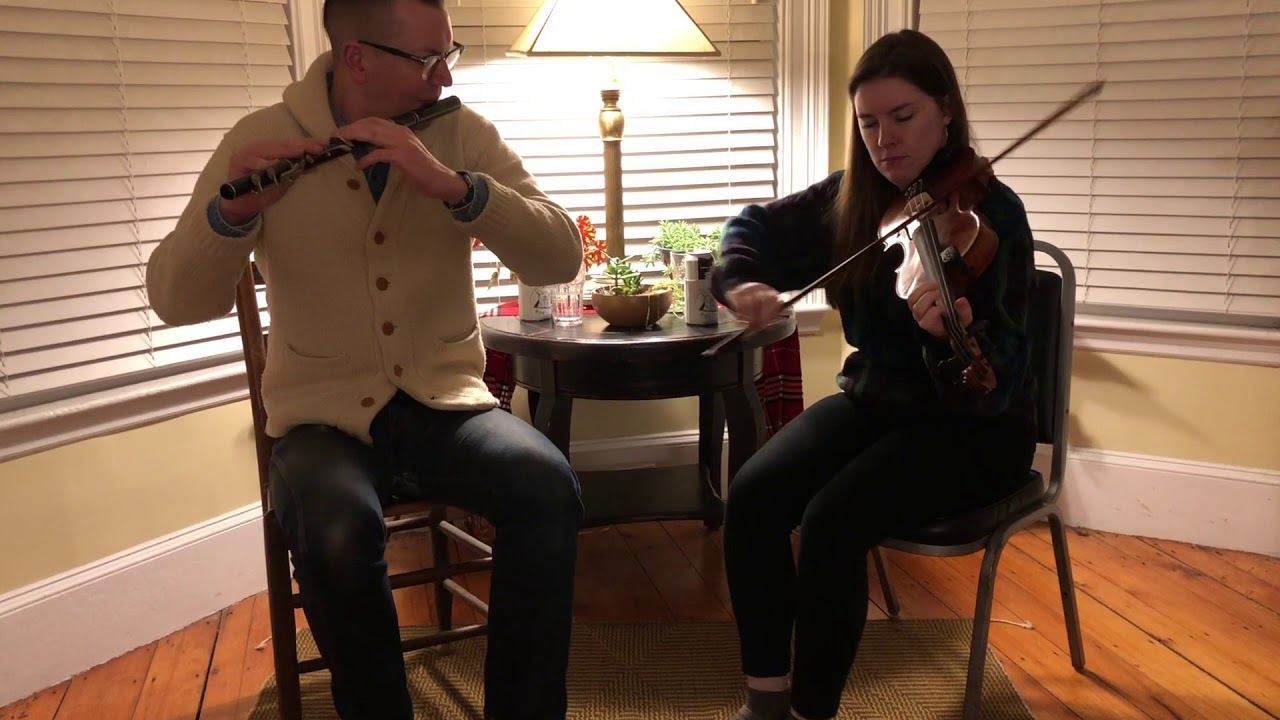 Miss Monaghan/Miss Thornton's | Will Woodson & Caitlin Finley, Irish Flute and Fiddle