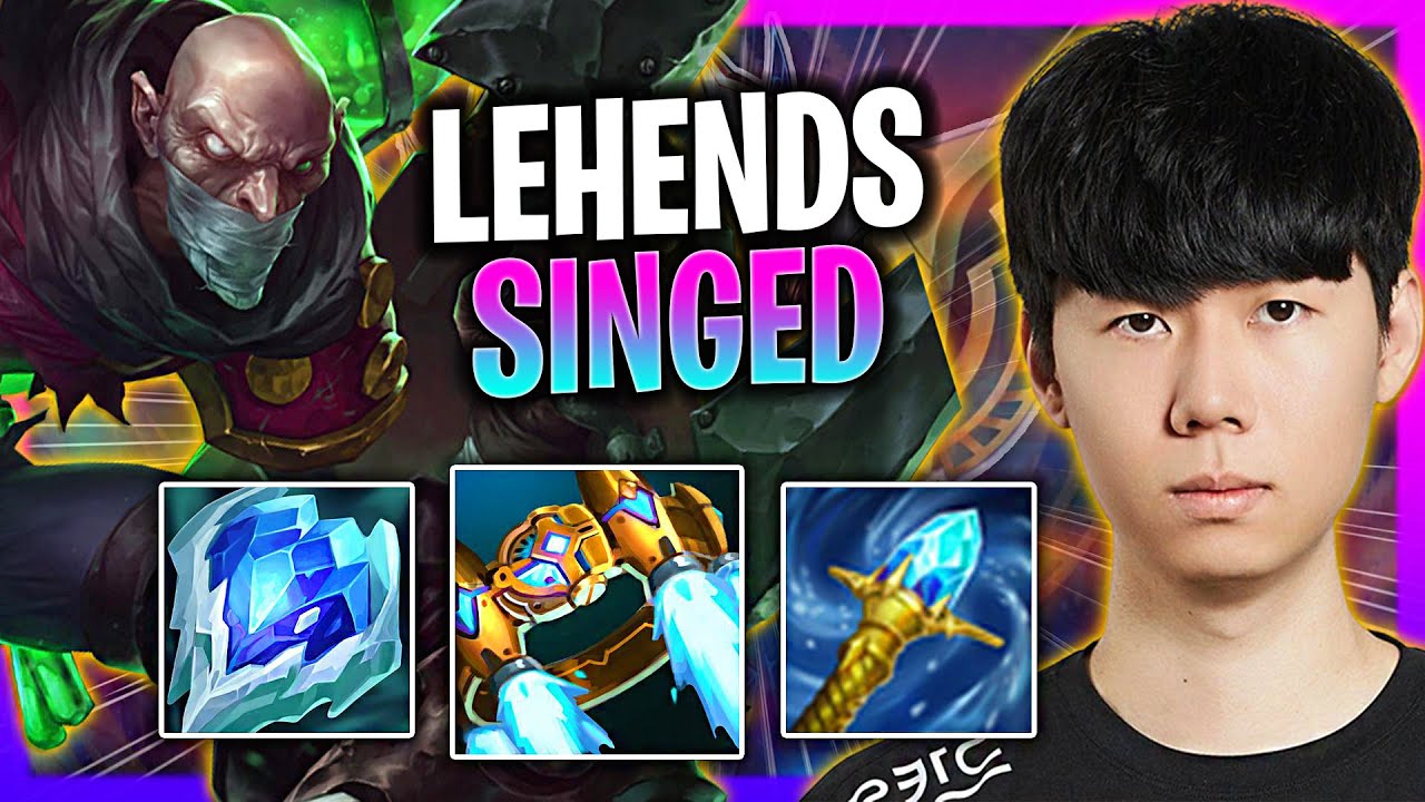 LEARN HOW TO PLAY SINGED SUPPORT LIKE A PRO! | GEN Lehends Plays Singed Support vs Pyke!  Season 202