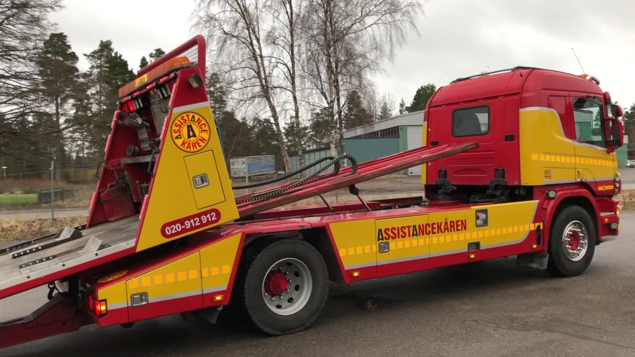 Köp Scania bärgningsbil på Klaravik