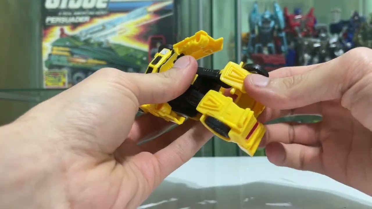 Transformers Cyber verse Bumblebee #transformers #toys 