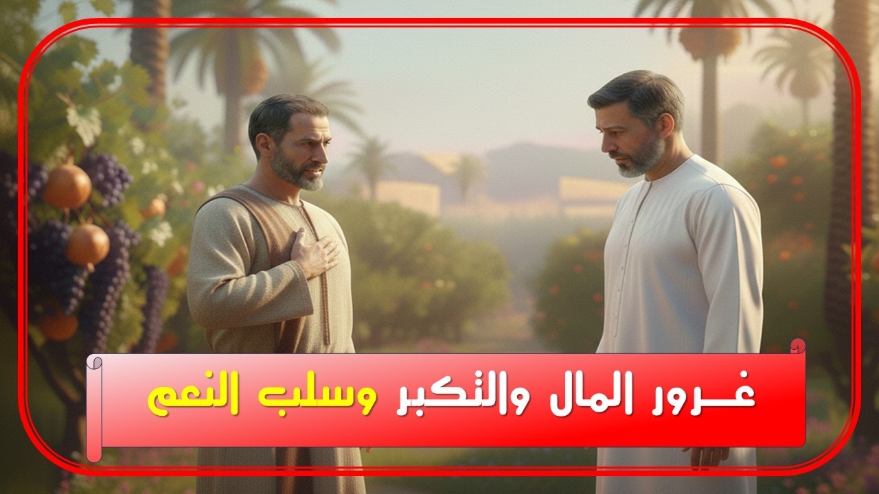 سورة الكهف. صاحب الجنتين | قصة الغرور الذي أهلك صاحبه