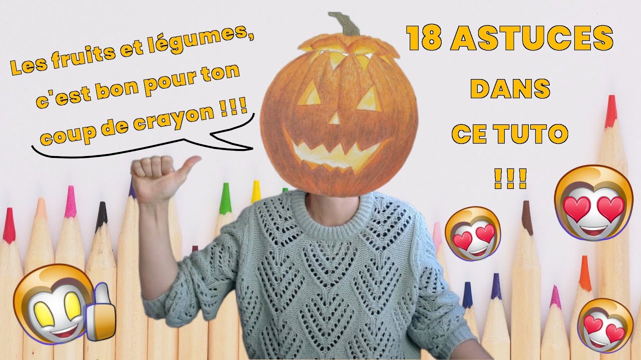 DESSINER AU CRAYON DE COULEUR : DESSIN FACILE