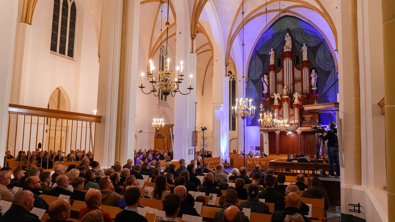 Psalmzangavond in Grote Kerk Hasselt met Martin Mans & Hugo van der Meij