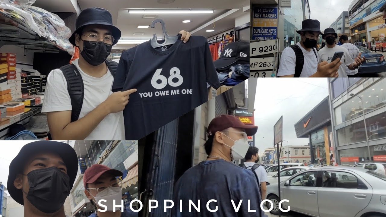Shopping vlog at MG Road and Commercial Street|Bangalore vlog4.