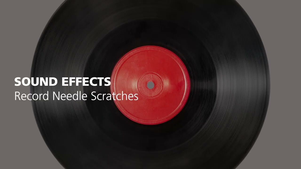 Record Needle Scratches | Sound Effects (High Quality)