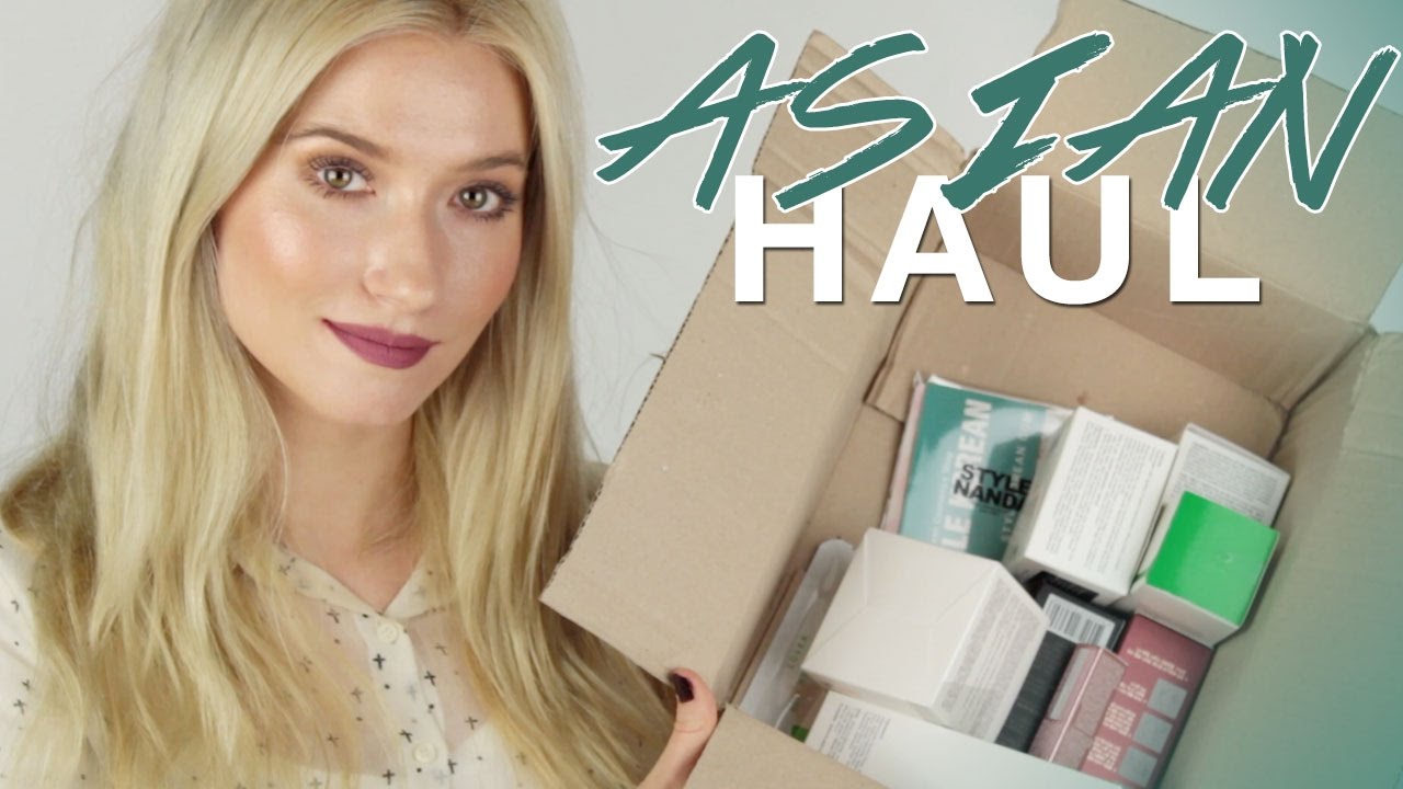 Asian BEAUTY HAUL (Skincare + Make up) | geekNchic