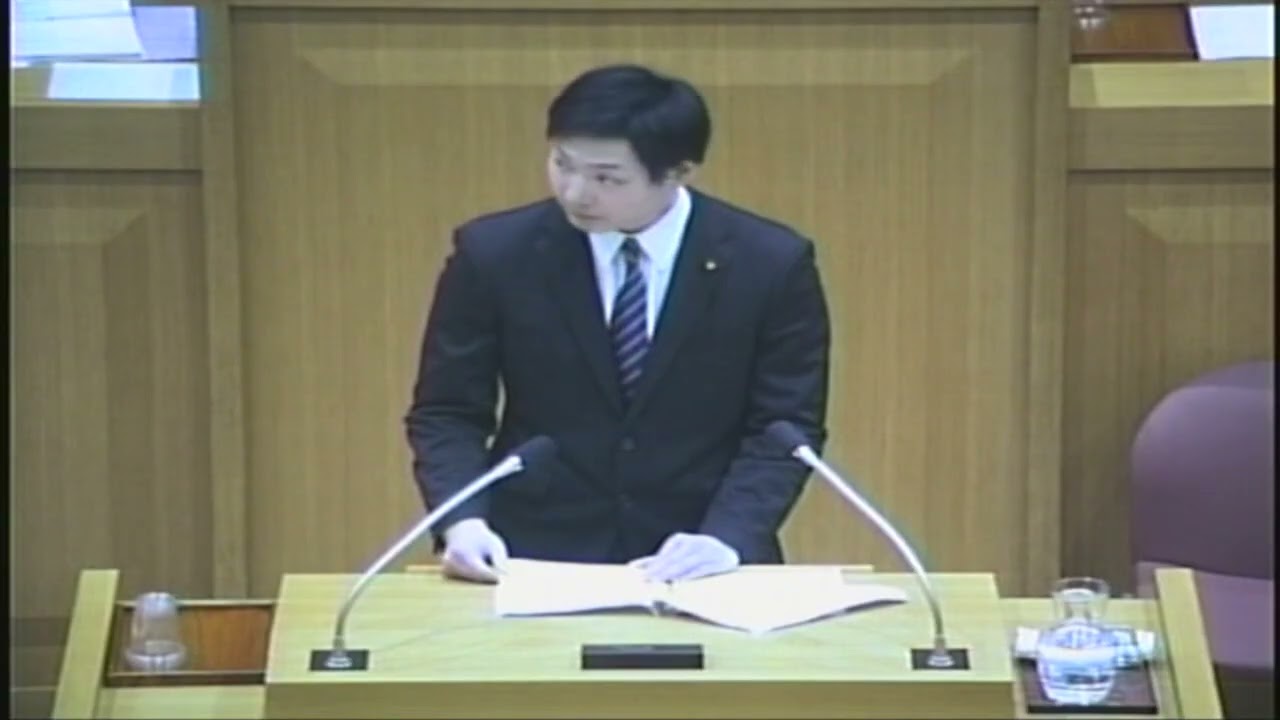 令和8年第1回定例会代表質問（藤田議員）