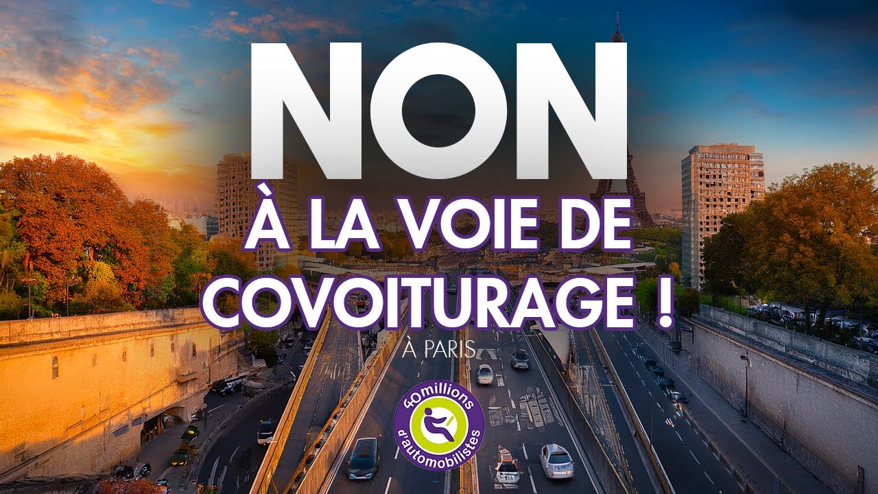 🚨 NON à la voie de covoiturage