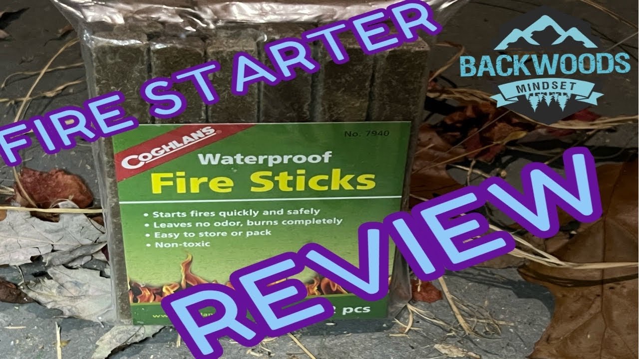 REVIEW: Coghlans Waterproof Fire Sticks