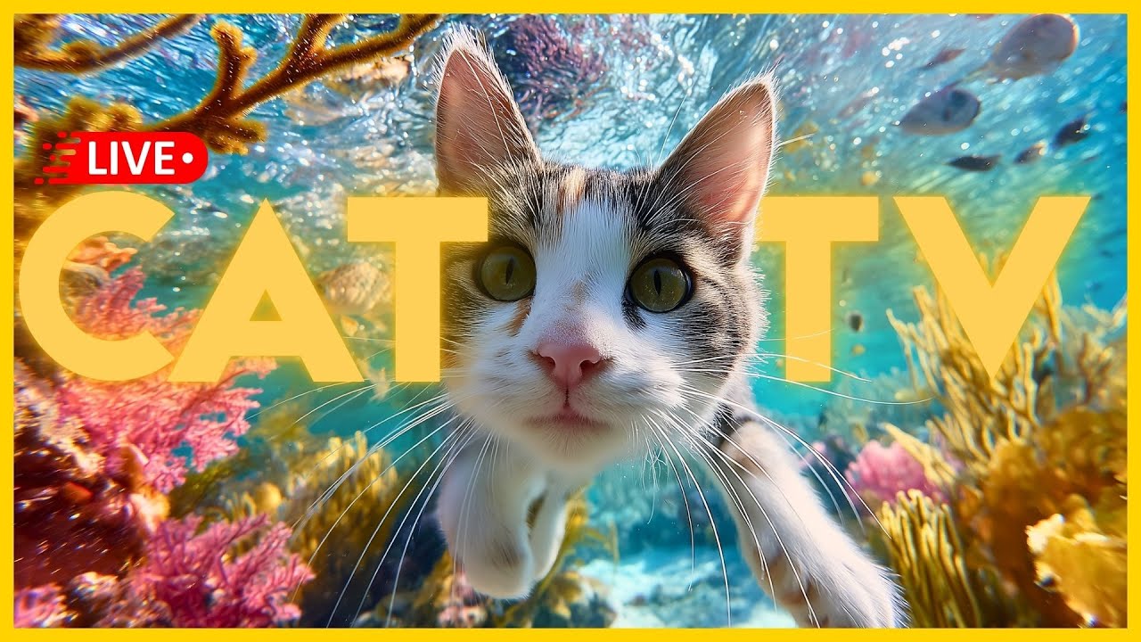 🔴 LIVE CAT TV 🔴 Soothing Anxiety Relief for Cats & Kittens ✨🐱