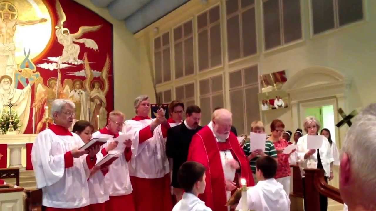 Pentecost--Speaking in Tongues. Gospel of John