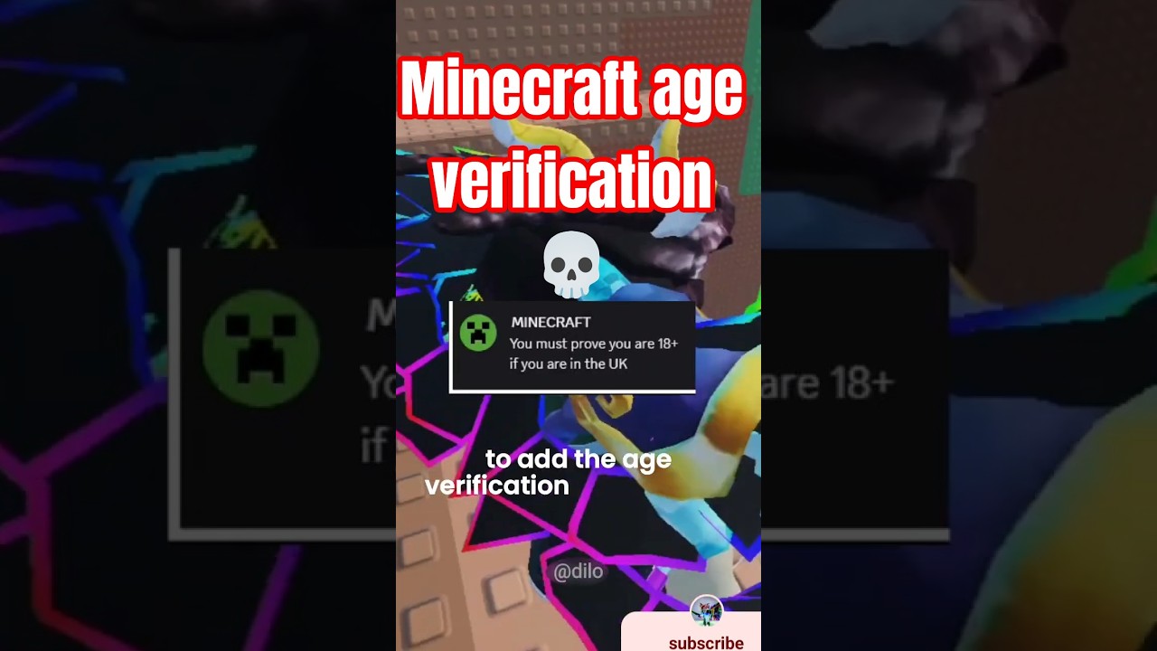 Minecraft and Discord now have age verification? 