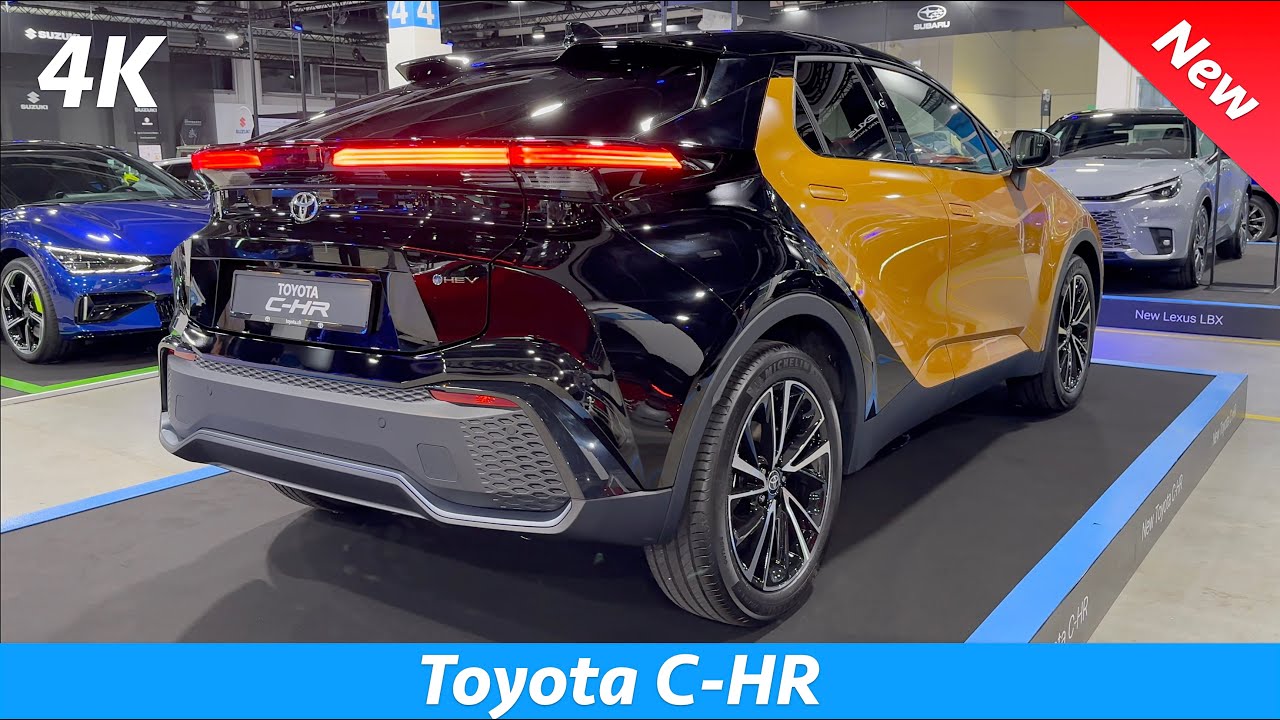 Toyota C-HR Hybrid 2024 — ПОЛНЫЙ обзор в 4К (все еще клаустрофобия на заднем сиденье 😅)