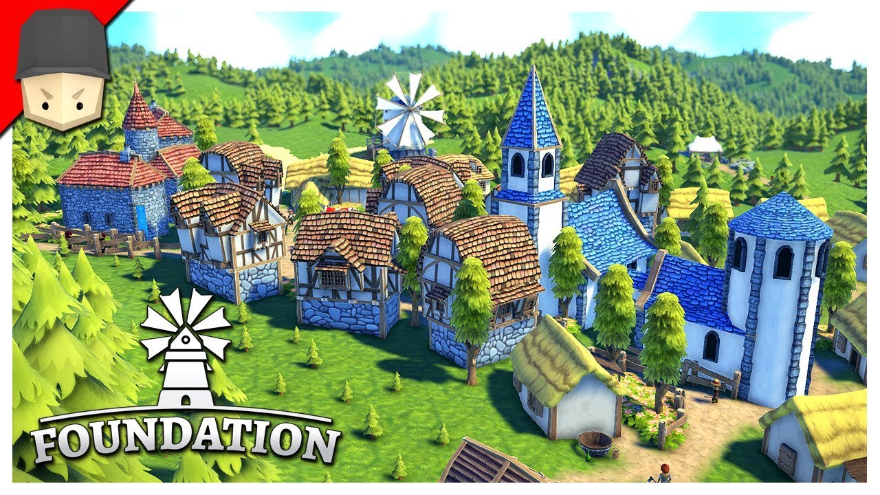 Foundation : Medieval City Builder! Pre-Alpha Gameplay