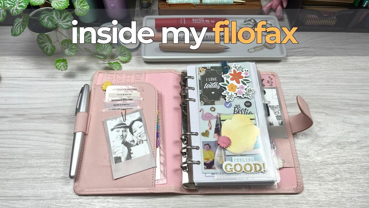 Внутри моего комплекта Filofax Saffiano | Красиво, практично и индивидуально (подробнее)