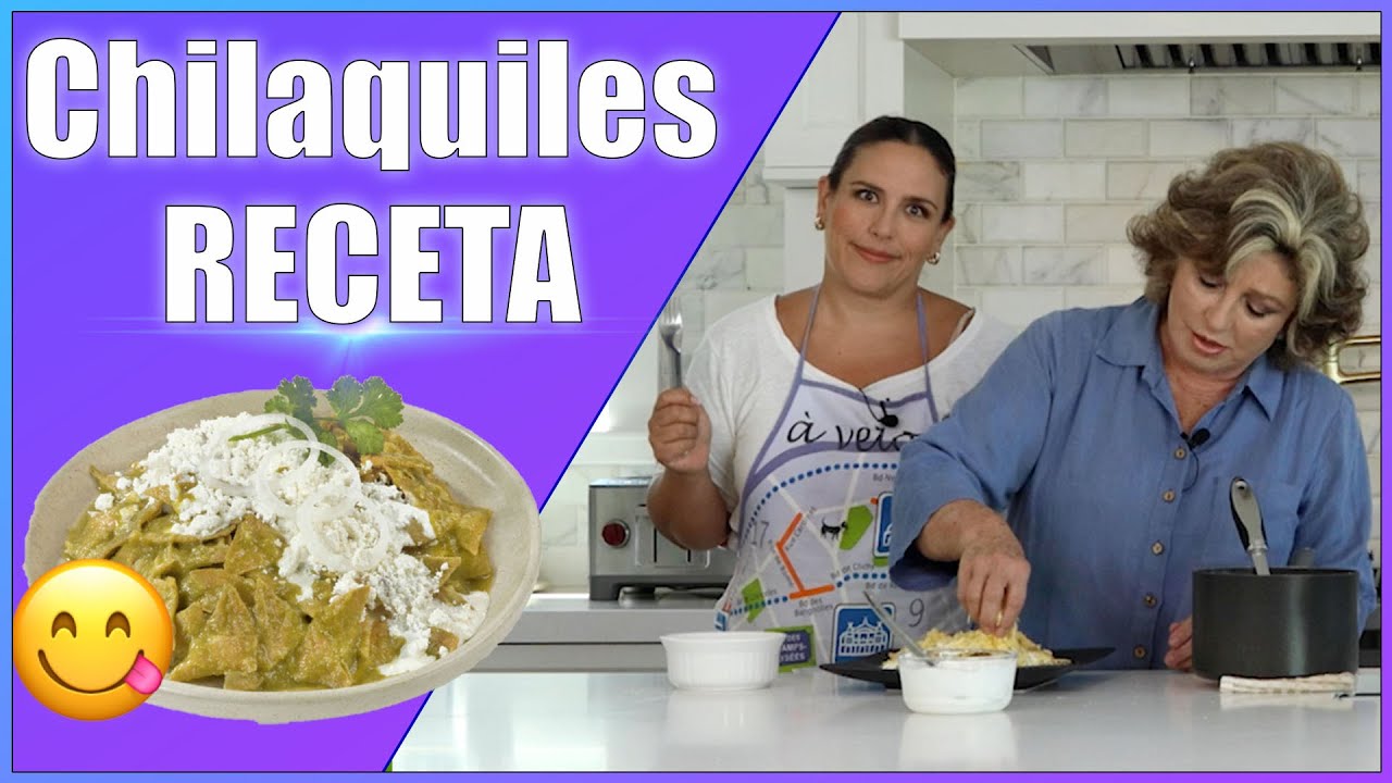 Cómo preparar chilaquiles Verdes [Mexicanos] 🇲🇽  Recetas Angelicales