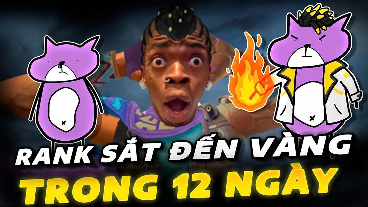 Tôi lên rank vàng Valorant trong 12 ngày??