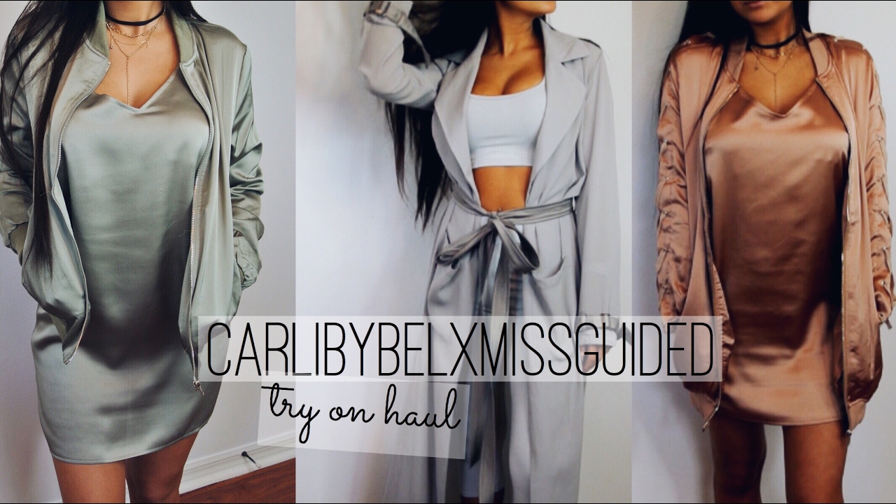 CARLIBYBELxMISSGUIDED Try On Haul!