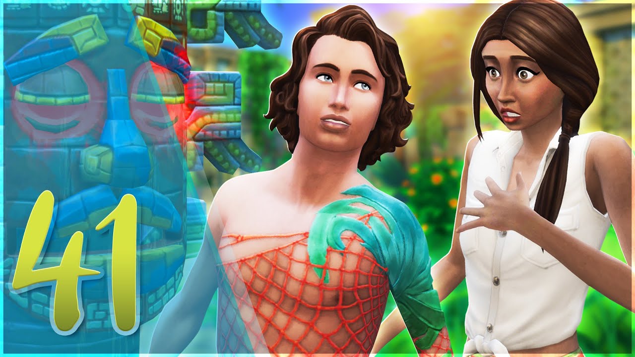 Det NYE TEMPEL i junglen og FØDSELSDAG! 😍 | Havfruernes kald #41 | Sims 4 Tropeliv