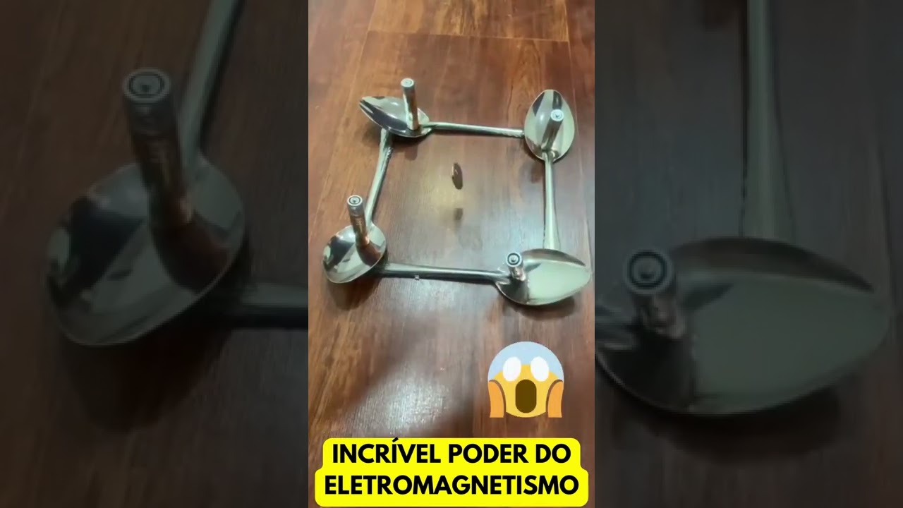 Incr&iacute;vel Poder do Eletromagnetismo no Dia a Dia #Shorts