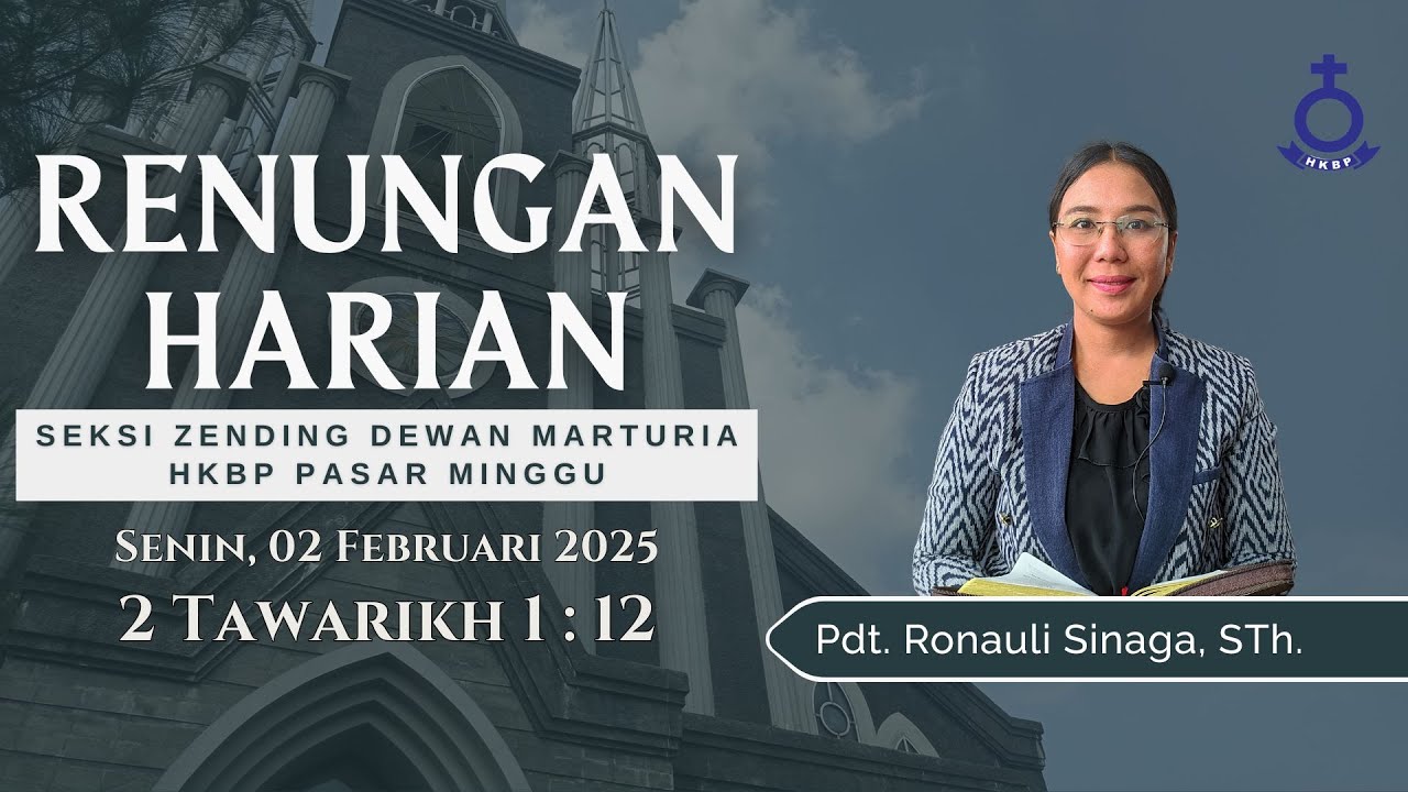 Renungan Harian Senin, 02 Februari 2026