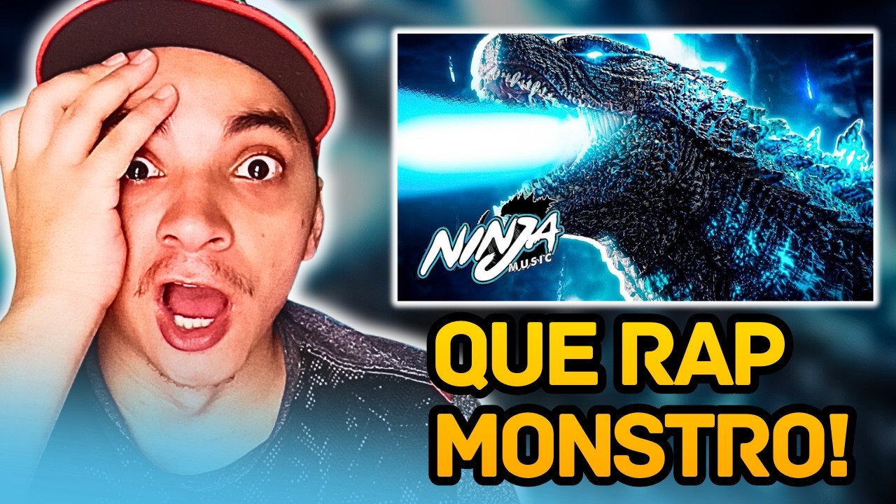 ESSE RAP DO GODZILLA TA INSANO!  Ninja Raps - Força da Natureza (React)