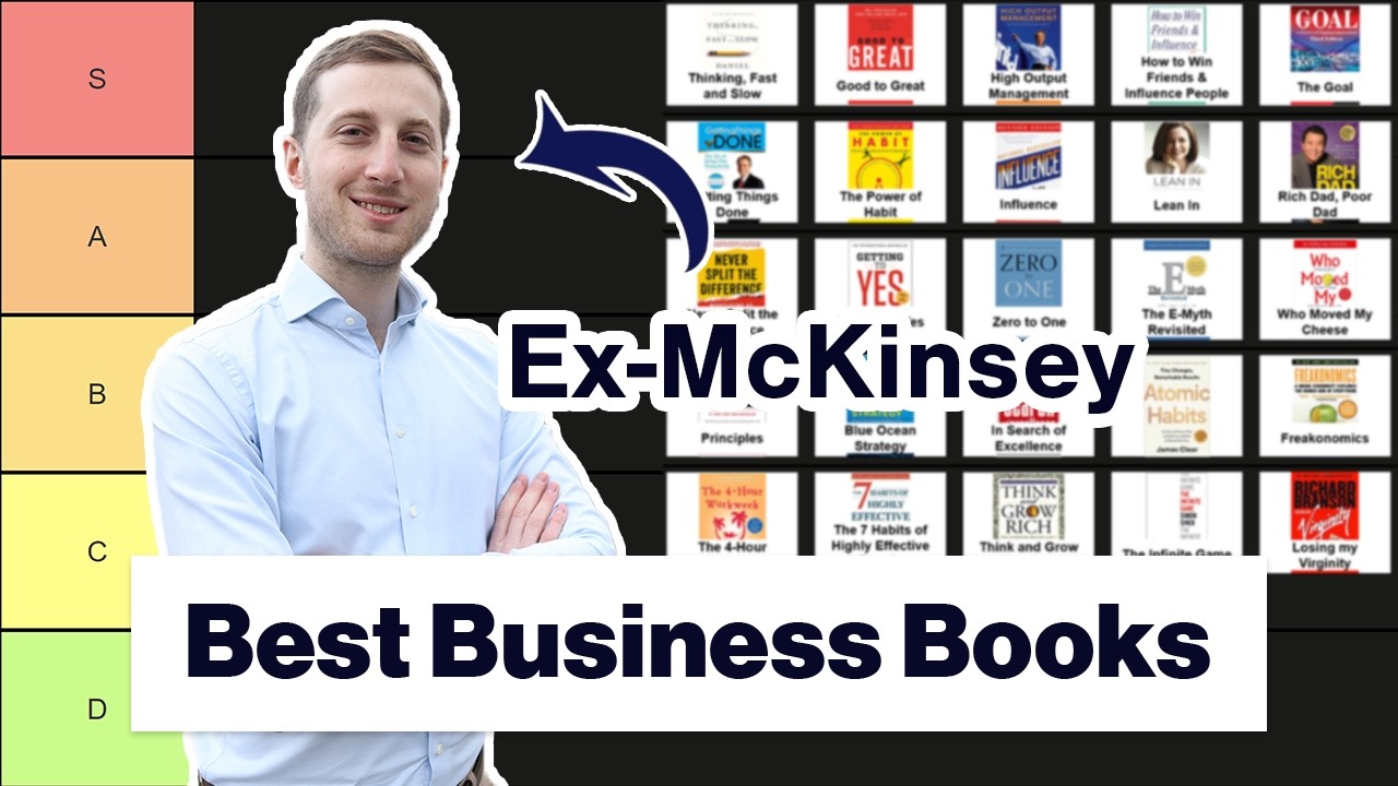 Best-Selling Business Books Ranked - by Ex-McKinsey