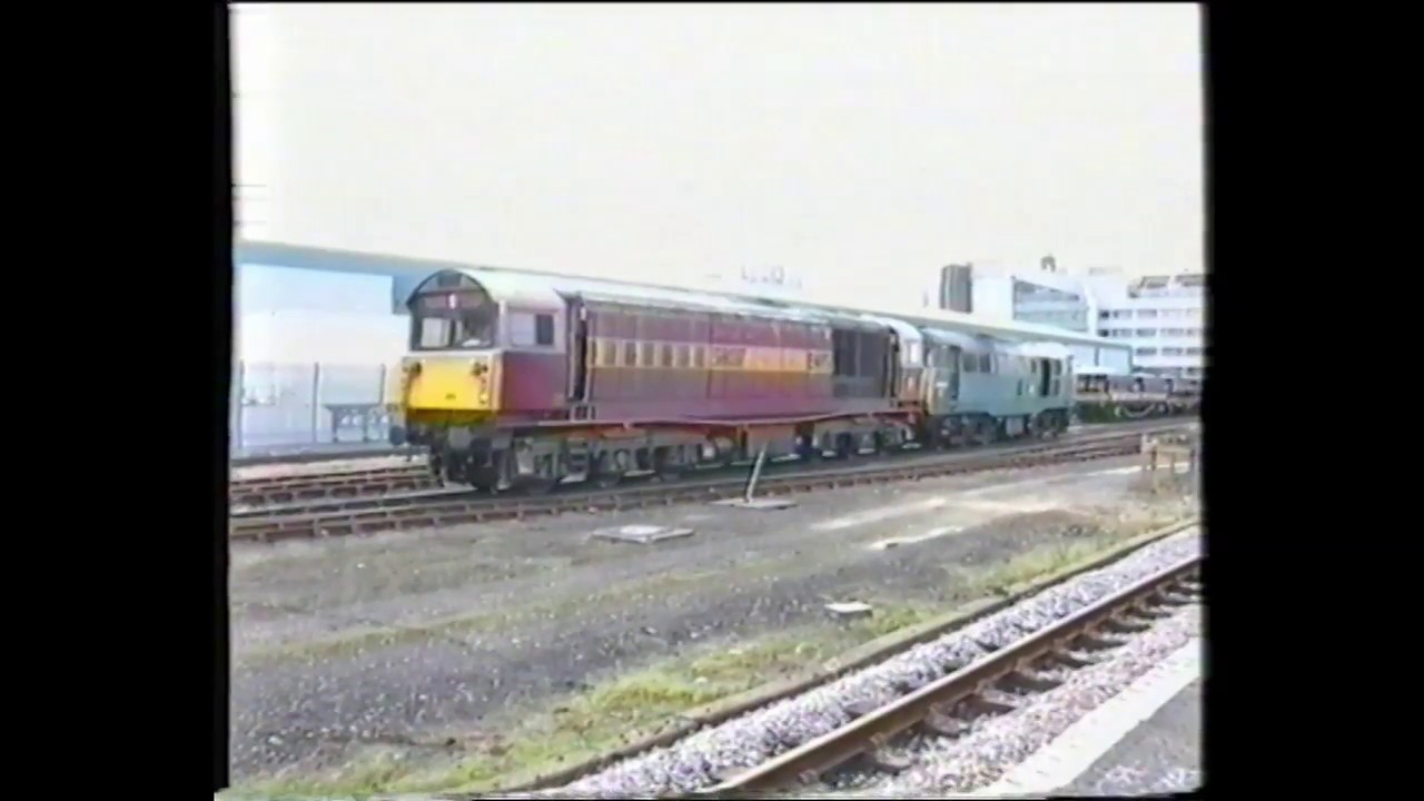 VHS Archive 1 - Trains in 1990's