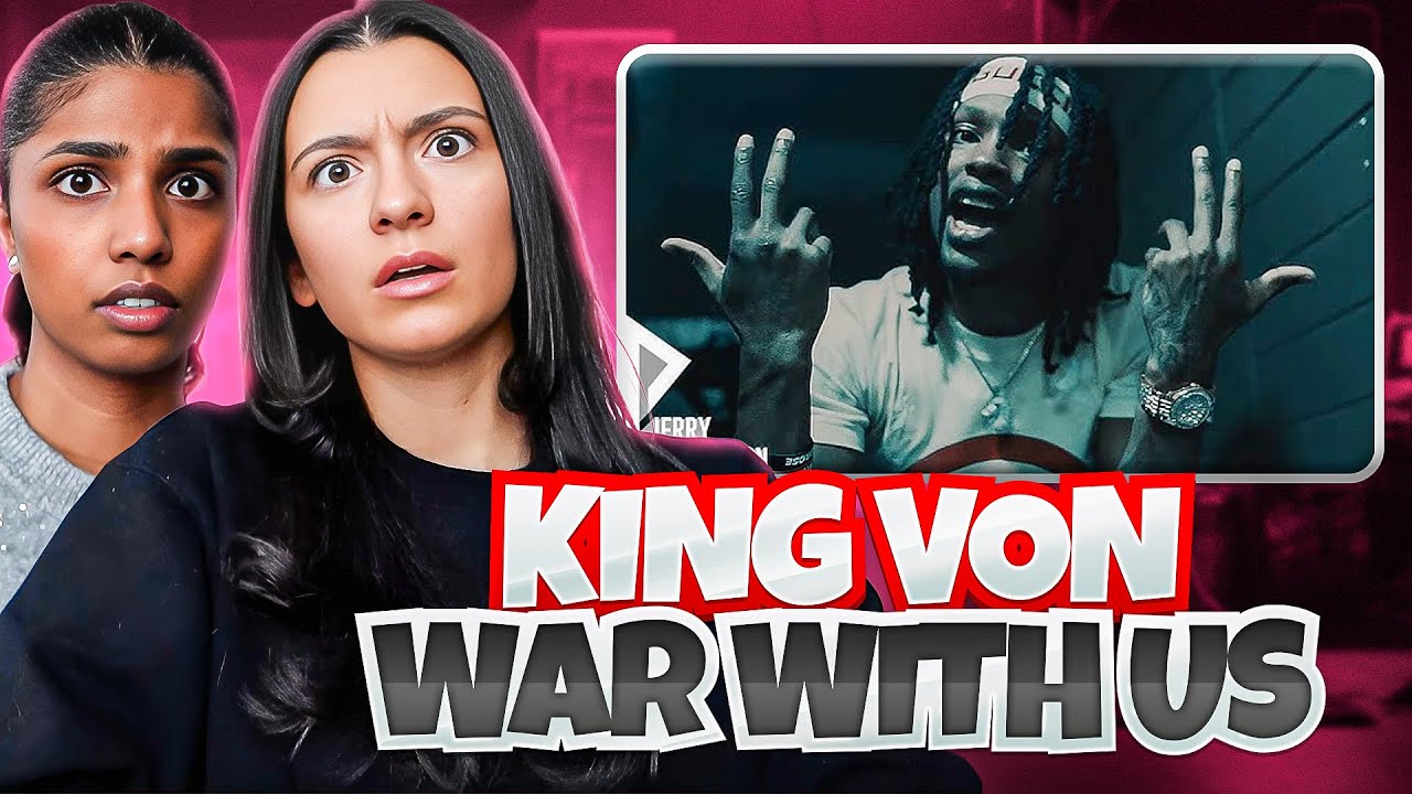 Canadian Girls React to King Von &ldquo;War With Us&rdquo; 😳 This Is INTENSE #kingvon #chicagodrill #rapper
