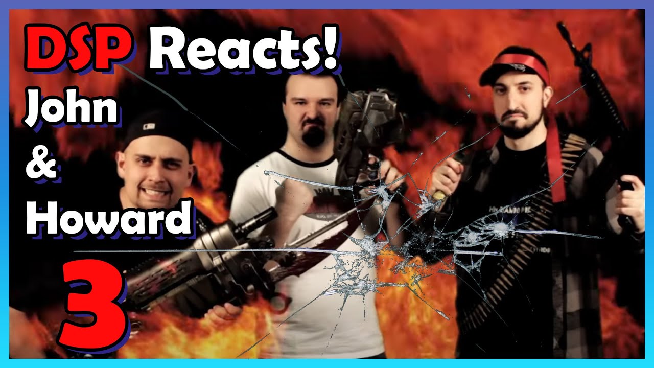 DSP REACTS! The John Rambo and Howard Response Vid pt3 - The FULL Story of Project 7 (THOSE SHIRTS!)