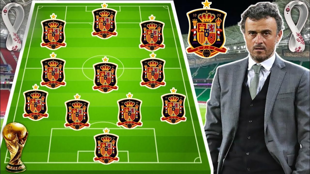 Spain Predicted Lineup World Cup Qatar 2022 | Spain lineup for world cup 2022  🇪🇦🏆️